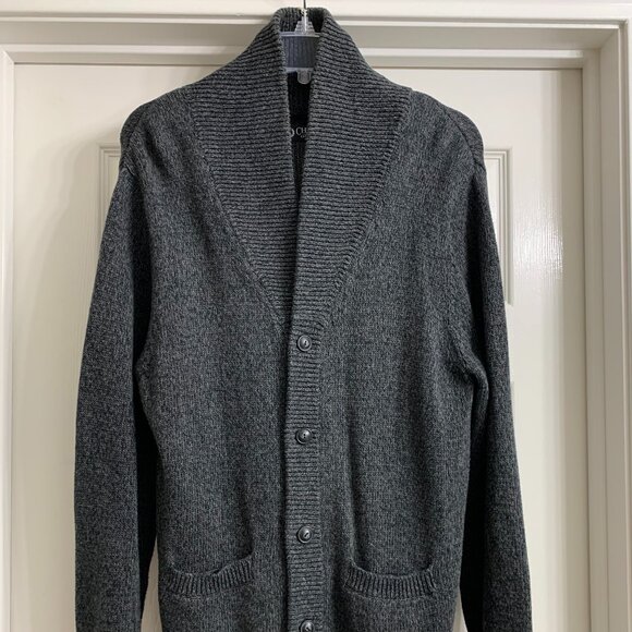 Chaps Brand Women's Gray Cardigan Sweater, Size M - Picture 1 of 5